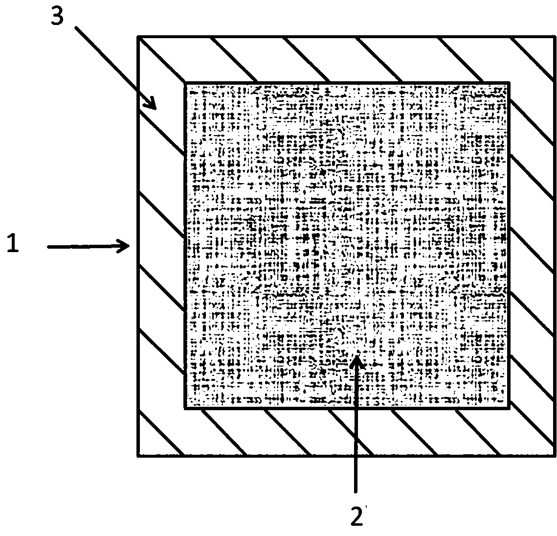 A kind of fuel cell electrode structure and preparation method thereof