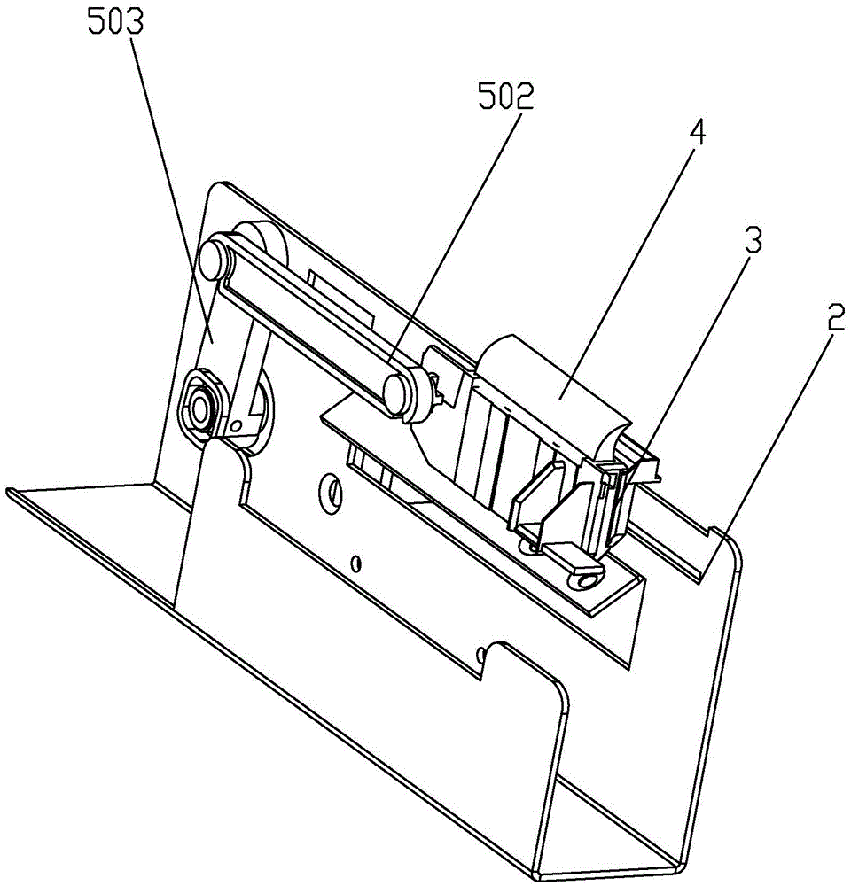 ink scraping device for a printer