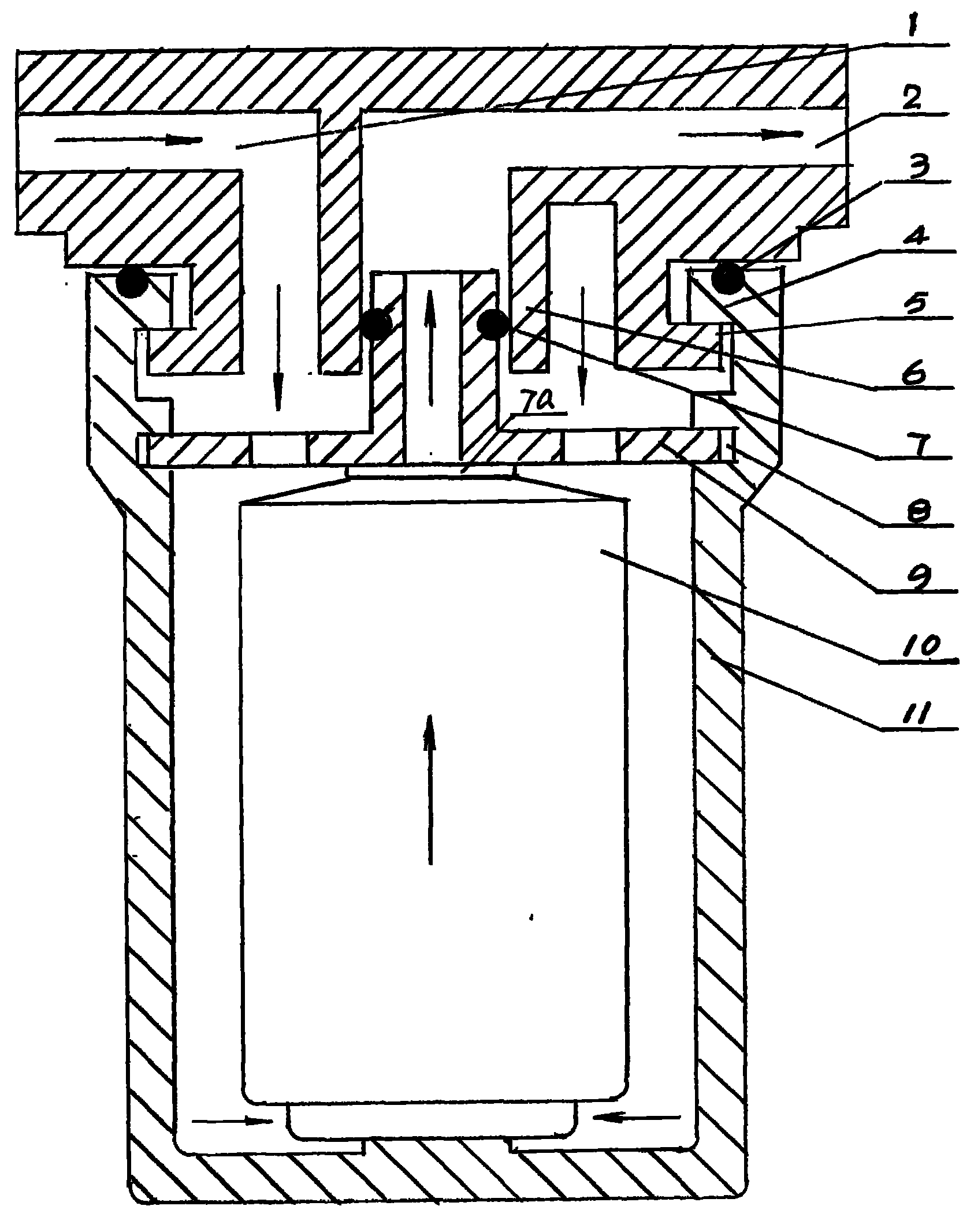 Method for connecting opening filter housing with base of water purifier
