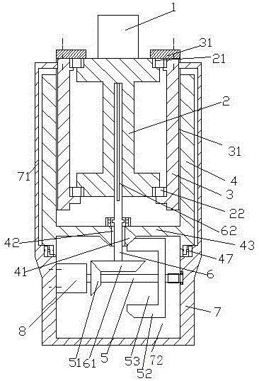 A Worm Processing Mechanism with Reduced Weight
