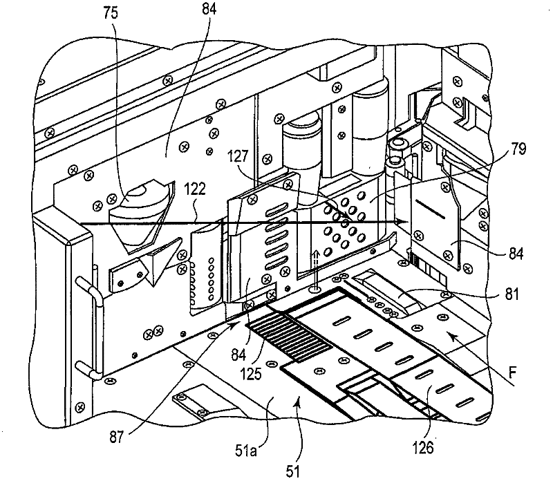 Paper sheet take-out device and paper sheet processing apparatus with the same