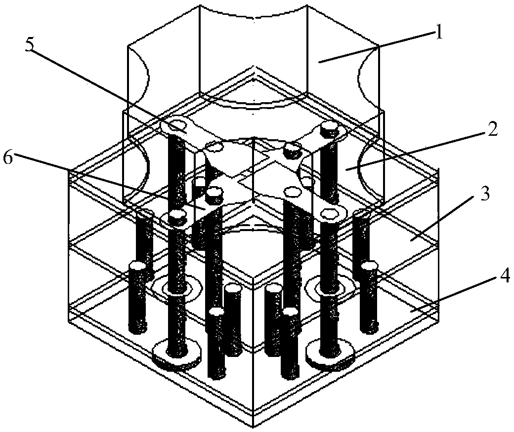 Ultra-wideband common radiating aperture antenna unit