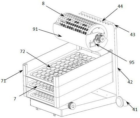 Cleaning and grading integrated device for shellfish