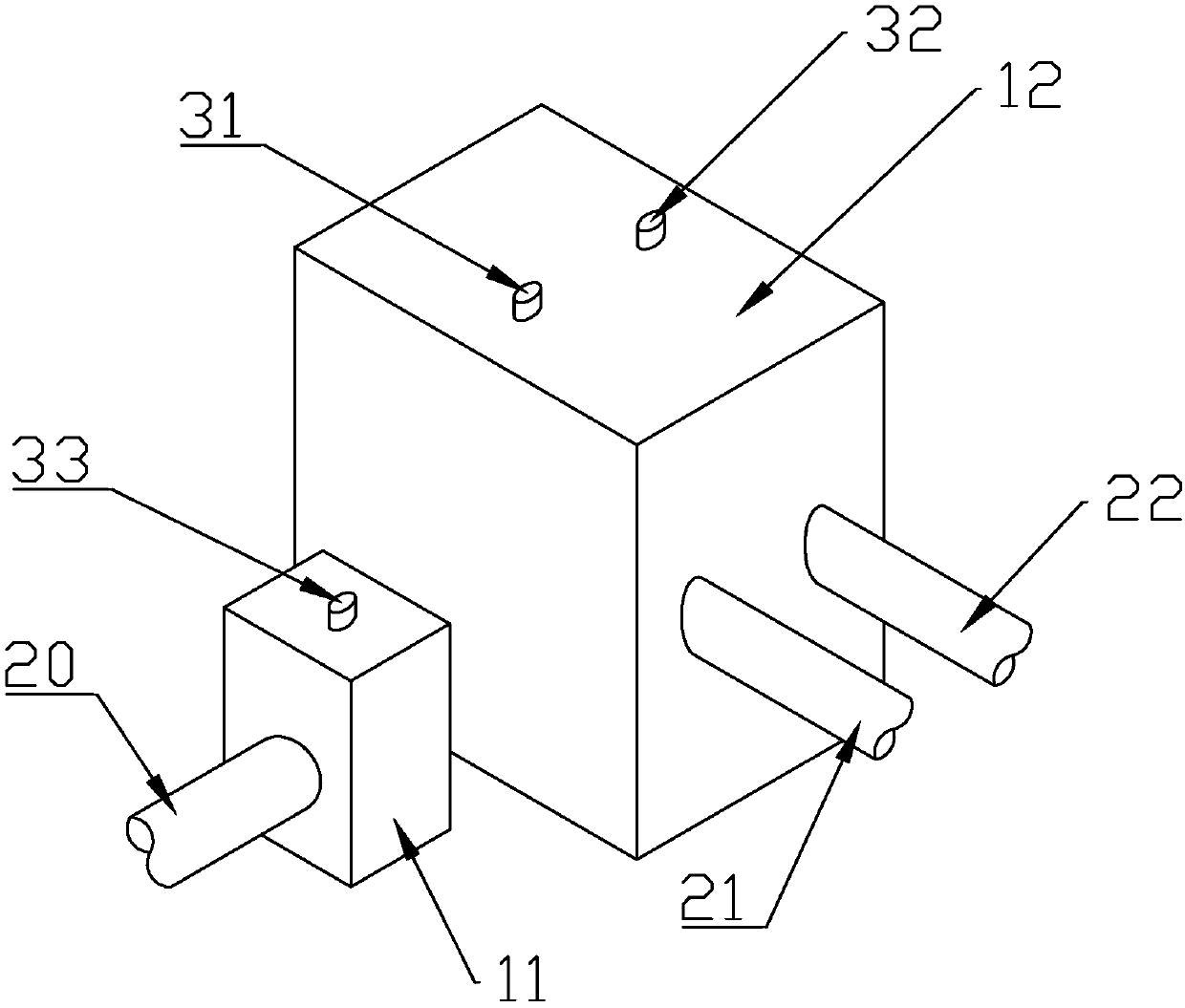 Household sewage recovery processing apparatus