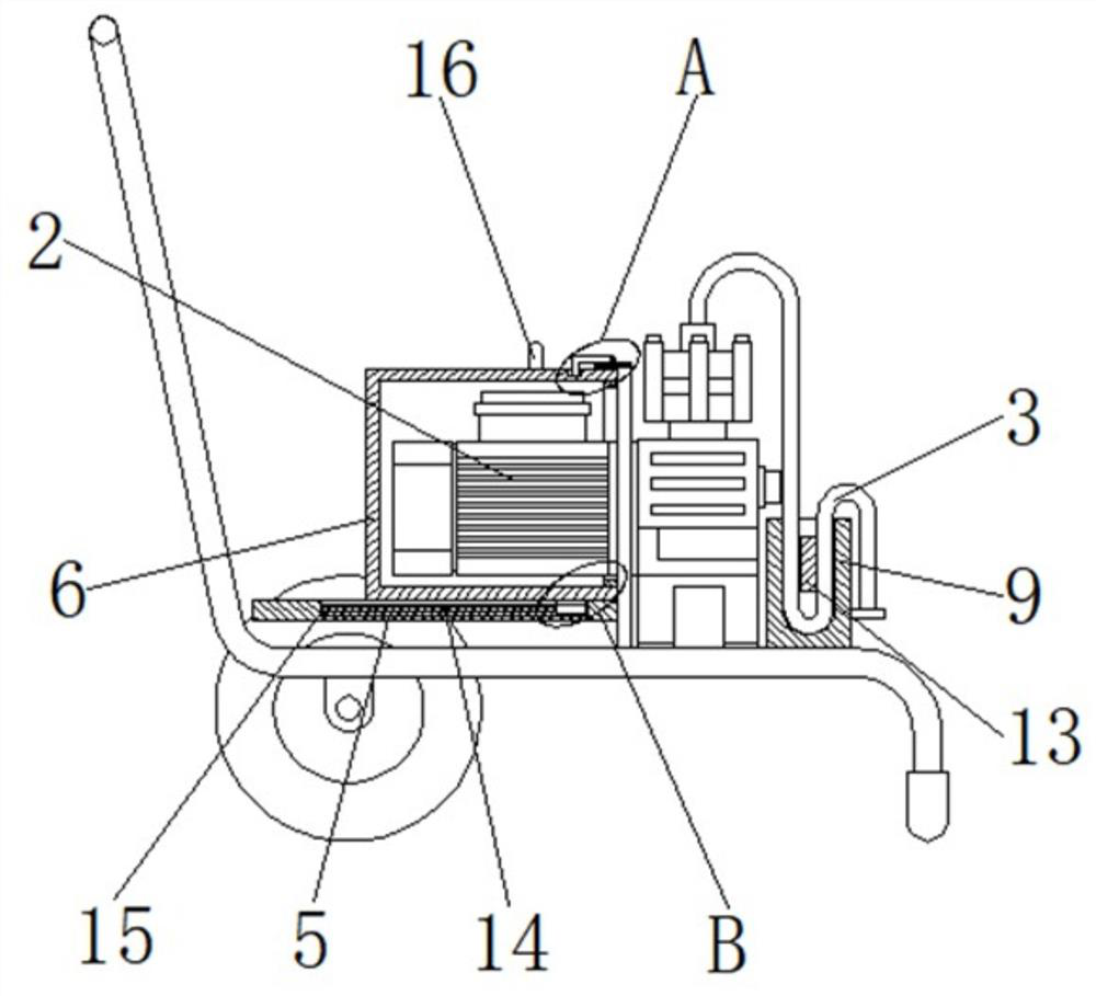 Spraying machine