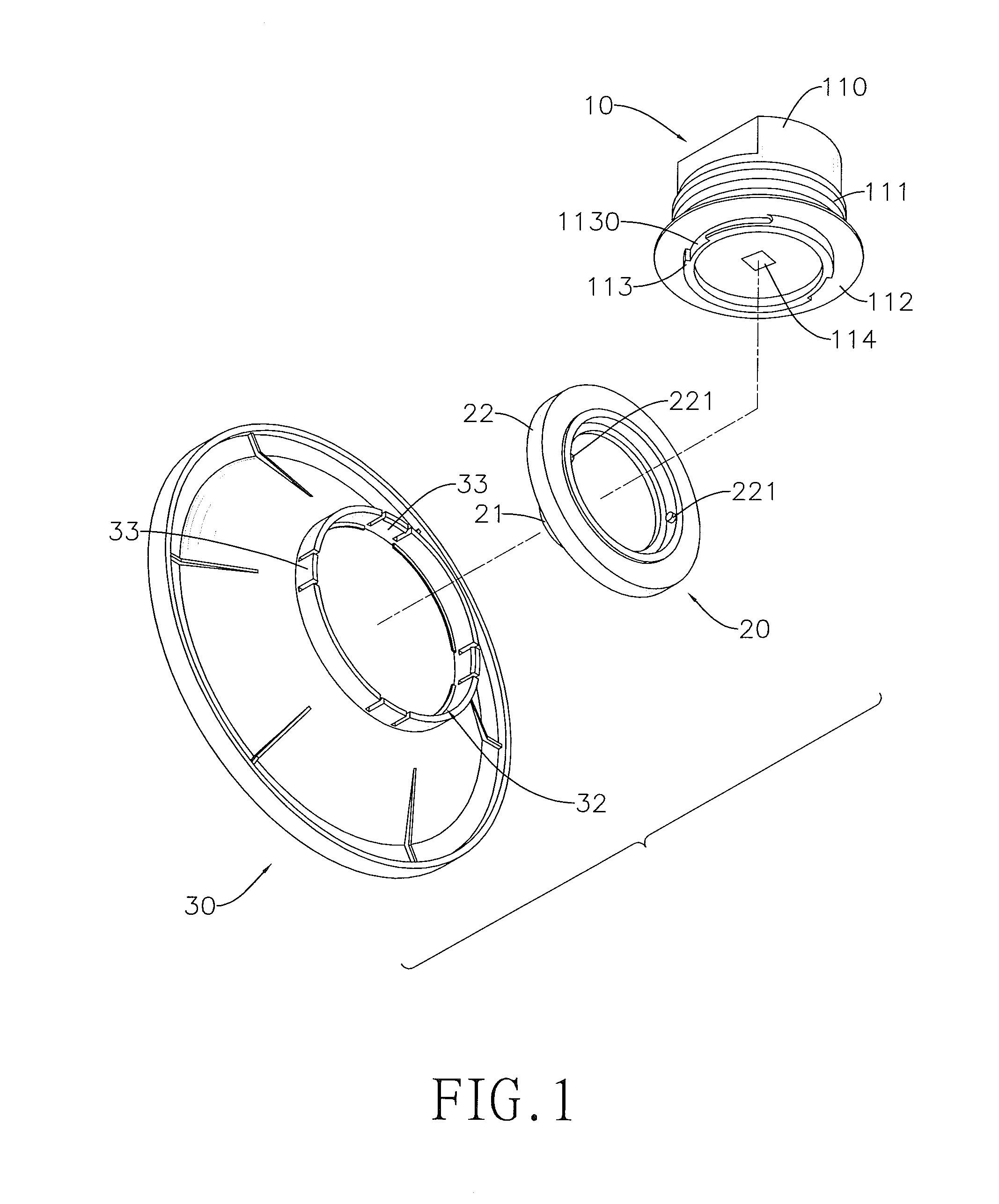 Sensing Device with a Glare Shield