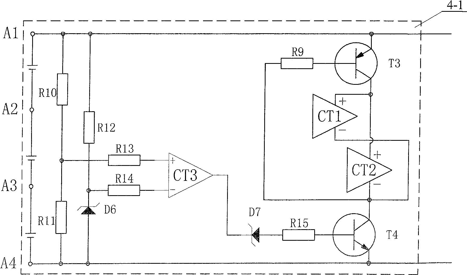 Voltage averaged allocator for charging and discharging lithium battery
