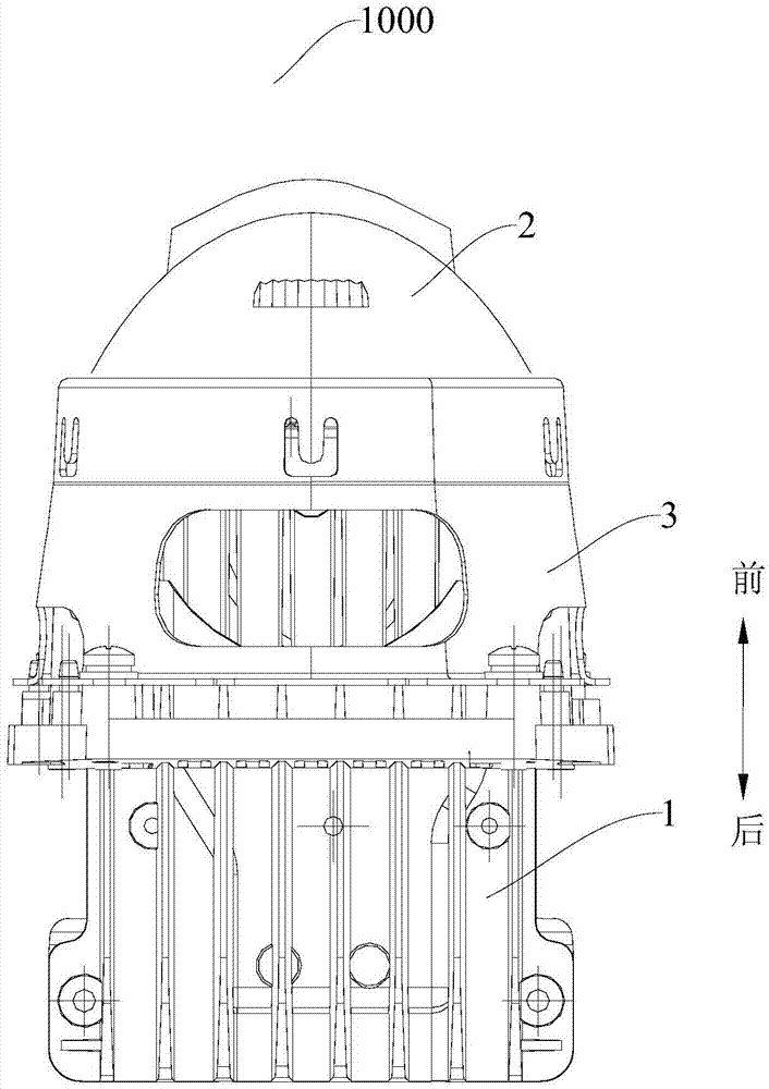 Vehicle dipped headlight set and vehicle with same