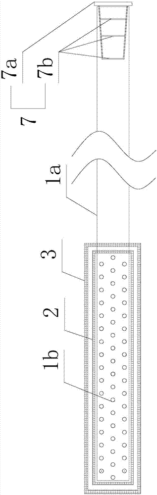 Water treatment device and use method thereof