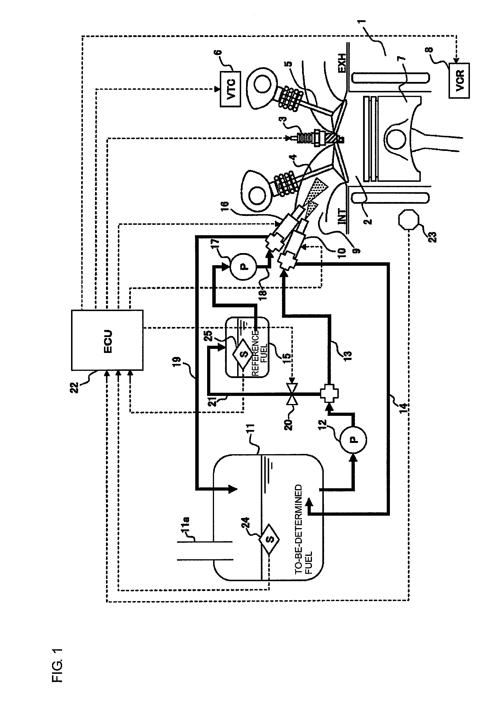 Spark ignition type internal combustion engine