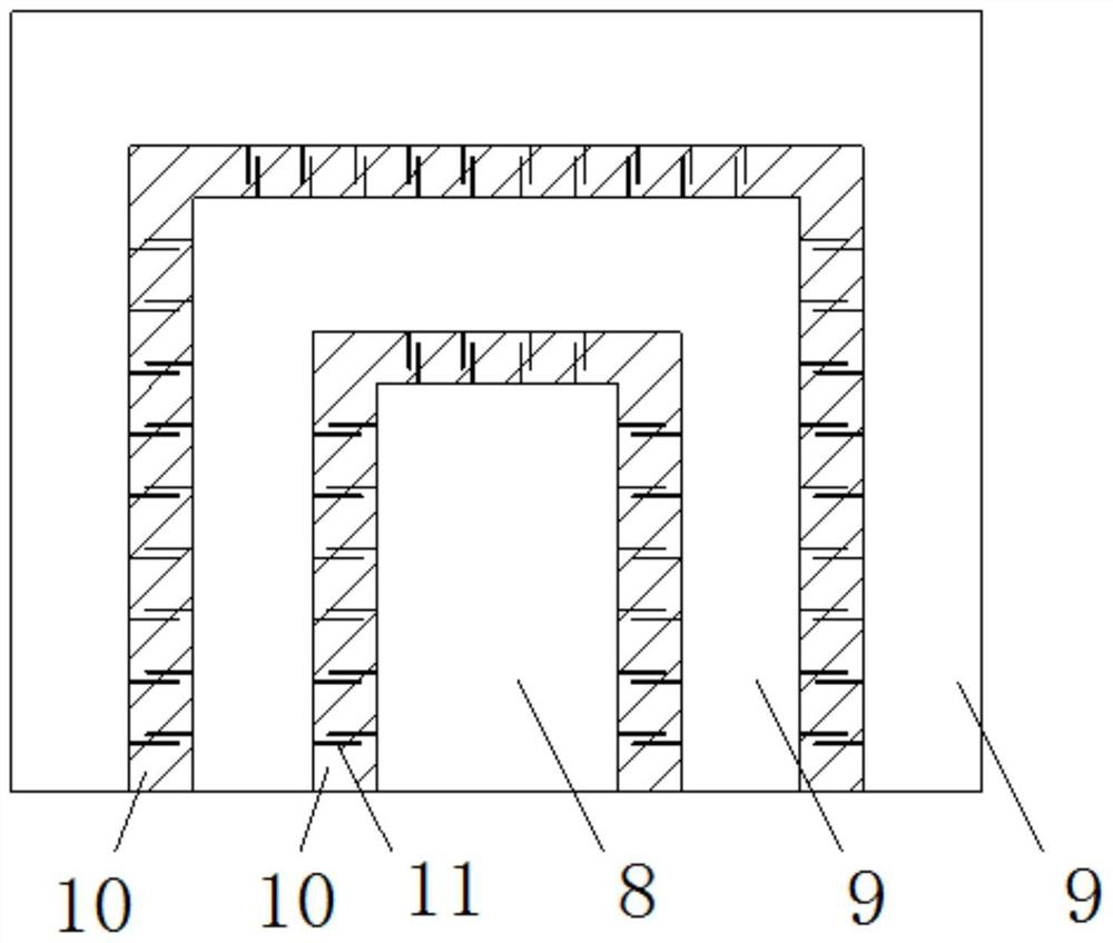 Nested standardized prefabricated assembled bent cap and construction method thereof