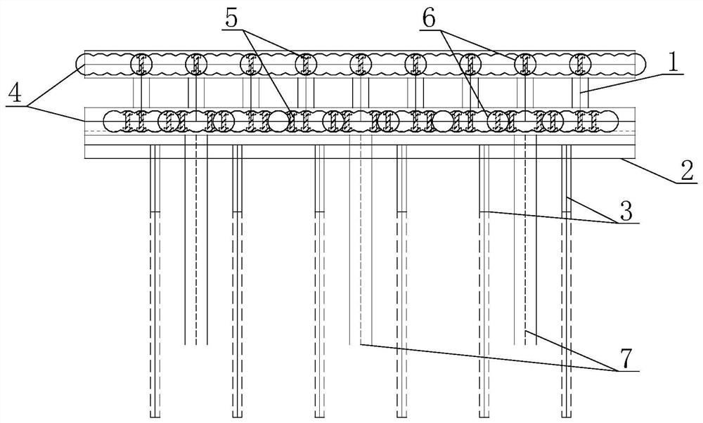 Fully-prefabricated portal frame type K-shaped enclosure structure system and construction method thereof