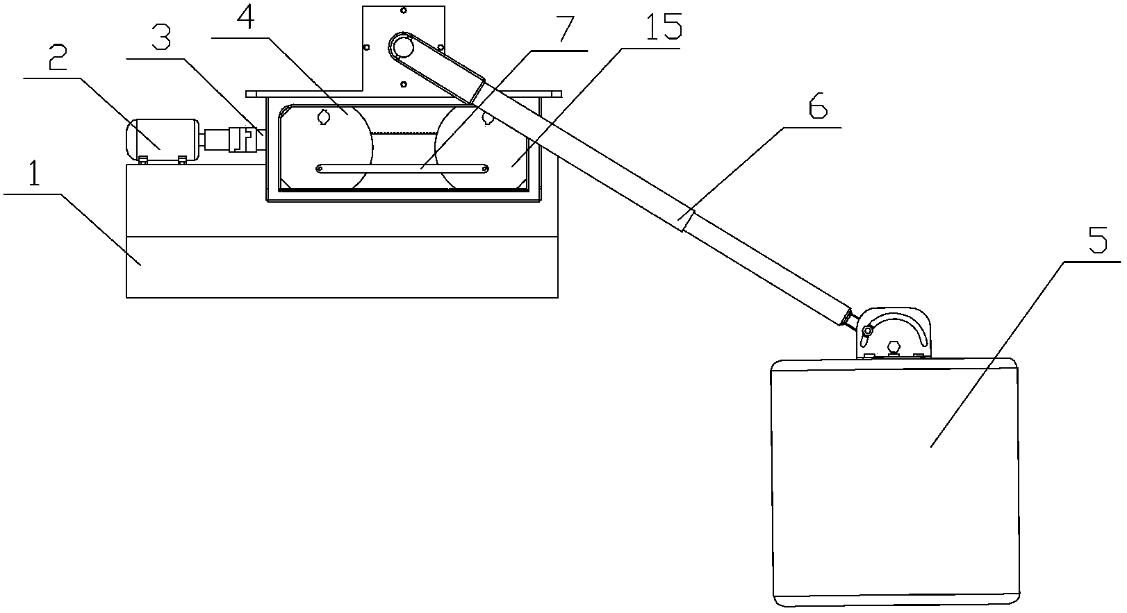 Wave energy generation simulation test device