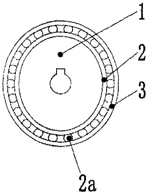 Device for testing fatigue life of flexible bearing