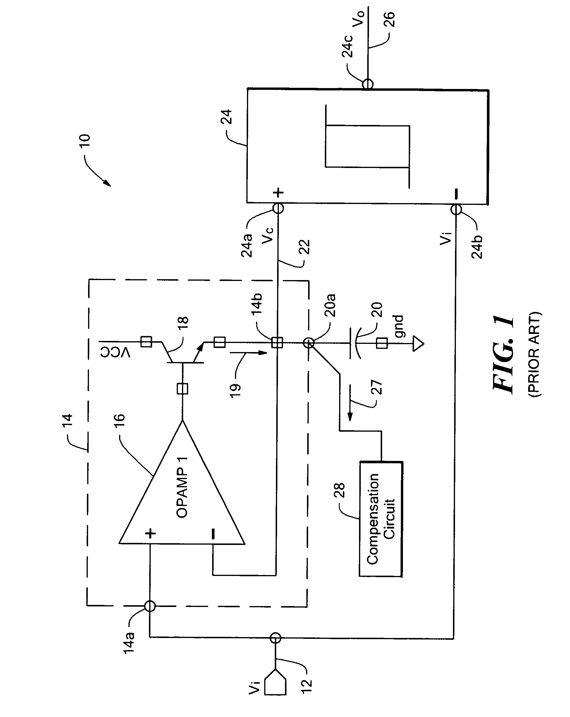 Track-and-hold peak detector circuit