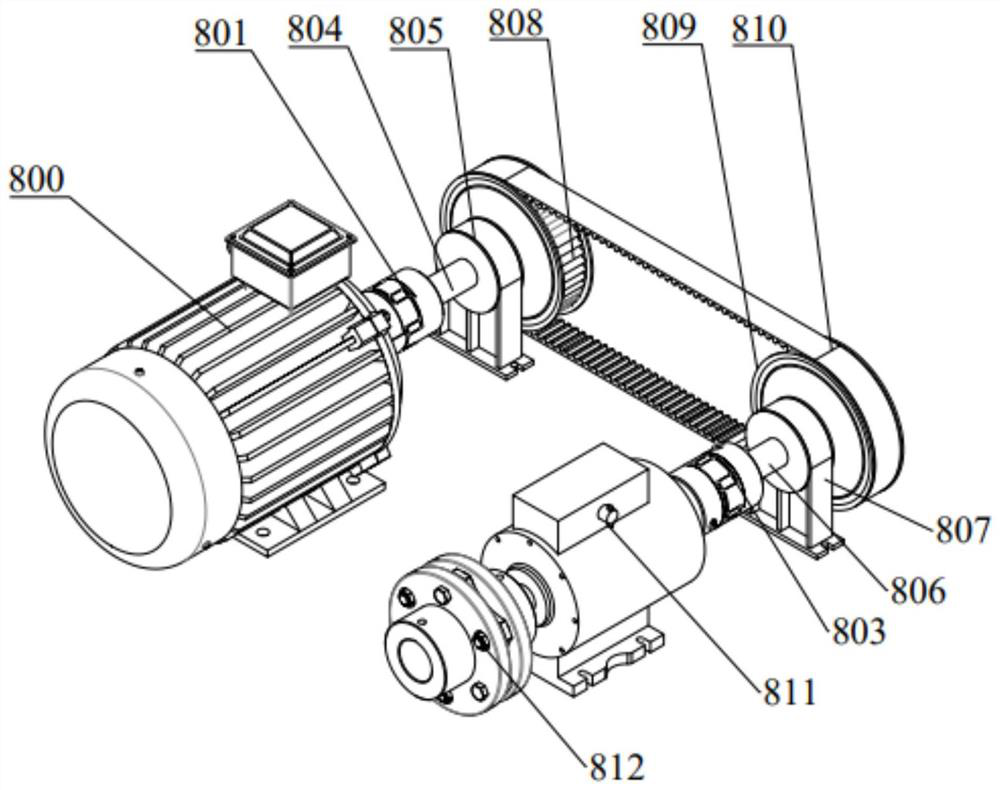 Inverted tilting pad sliding bearing test bed