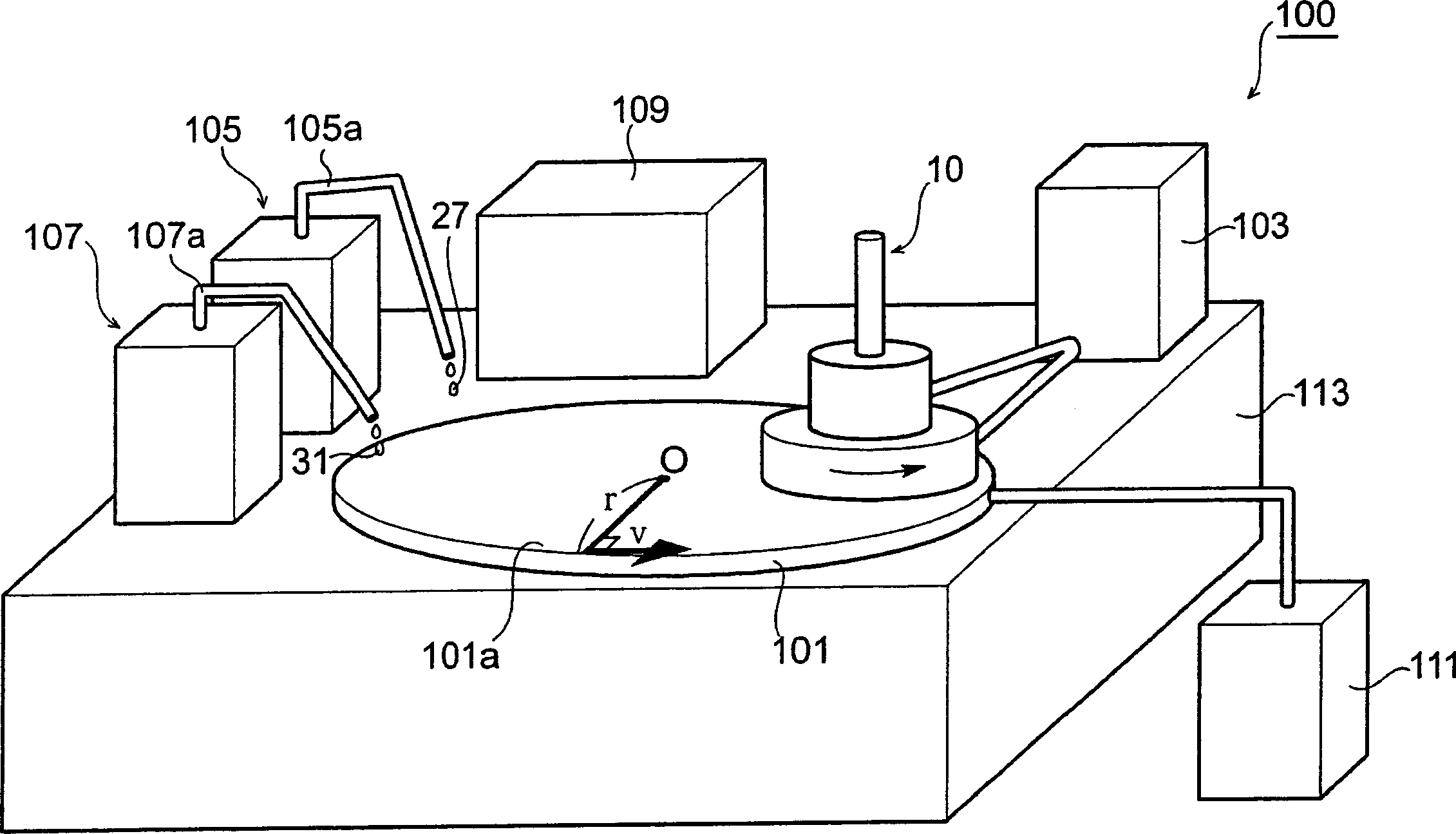 Method for grinding GaN substrate