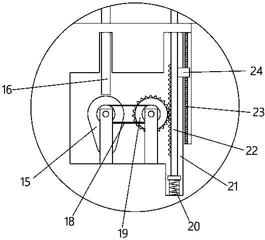 Grinding wheel cutter capable of automatically clamping and blocking