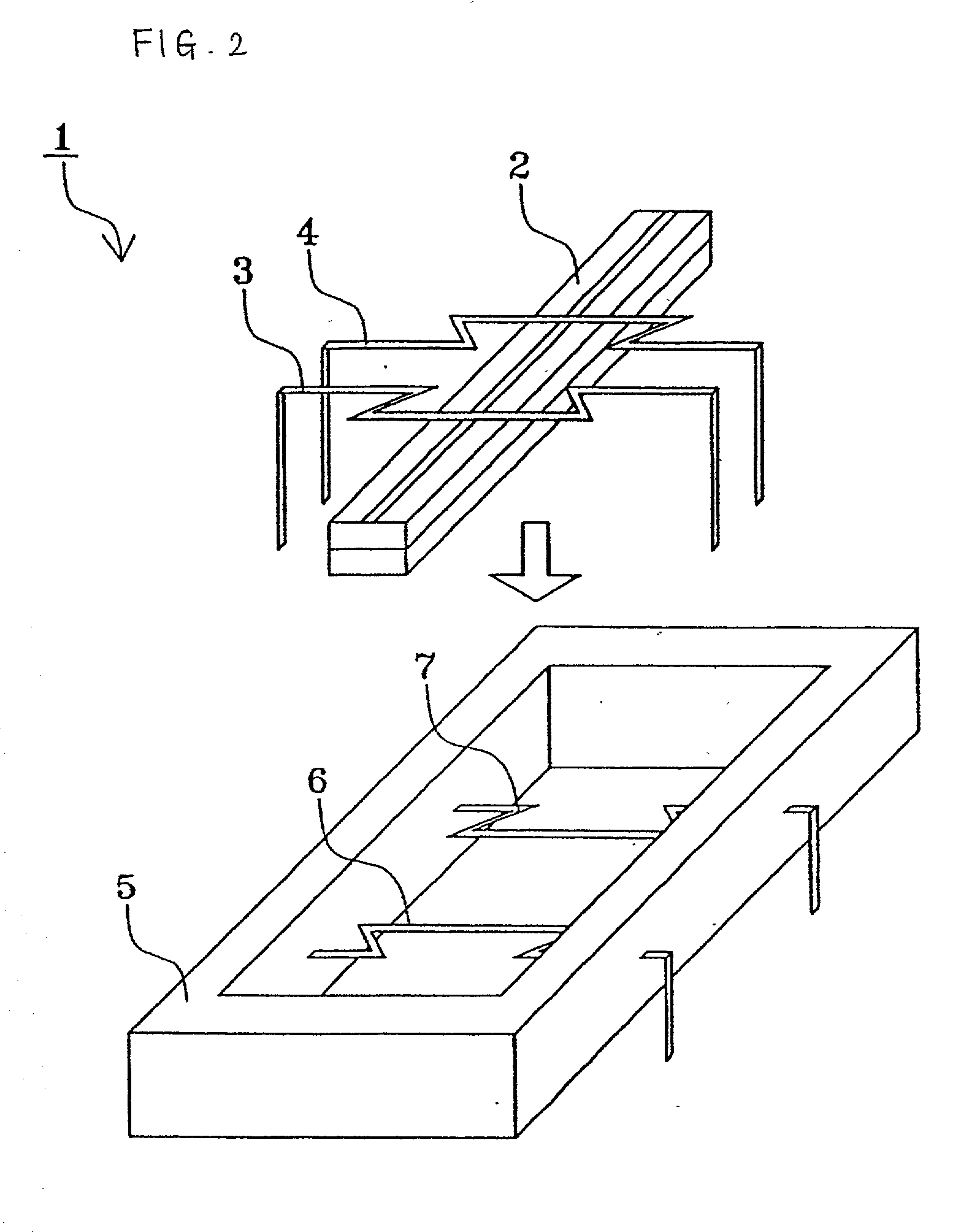 Vibrator support structure, vibrating gyroscope therewith, and electronic device using the same