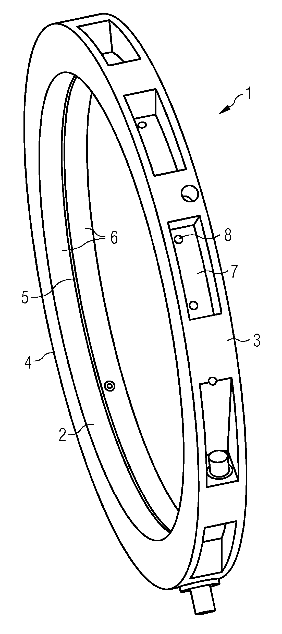 Shaft sealing ring for a barrier oil sealing system of a hydrogen-cooled generator