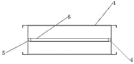 Gate valve device for ventilating duct