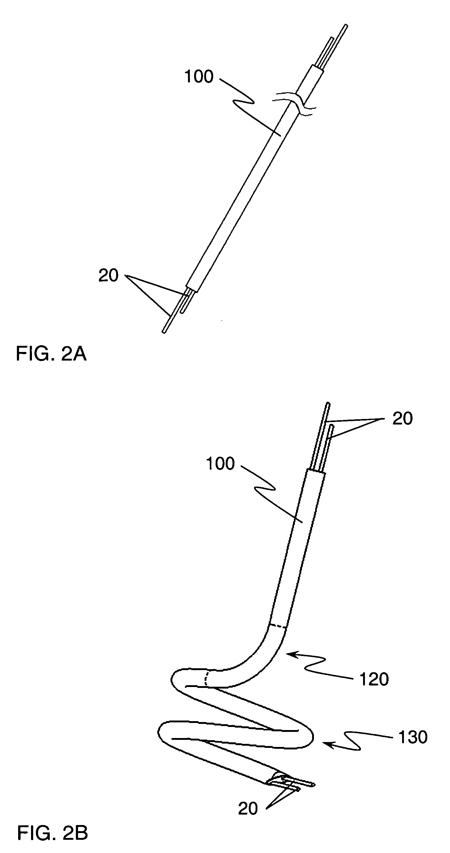 Curved needle assembly for subcutaneous light delivery