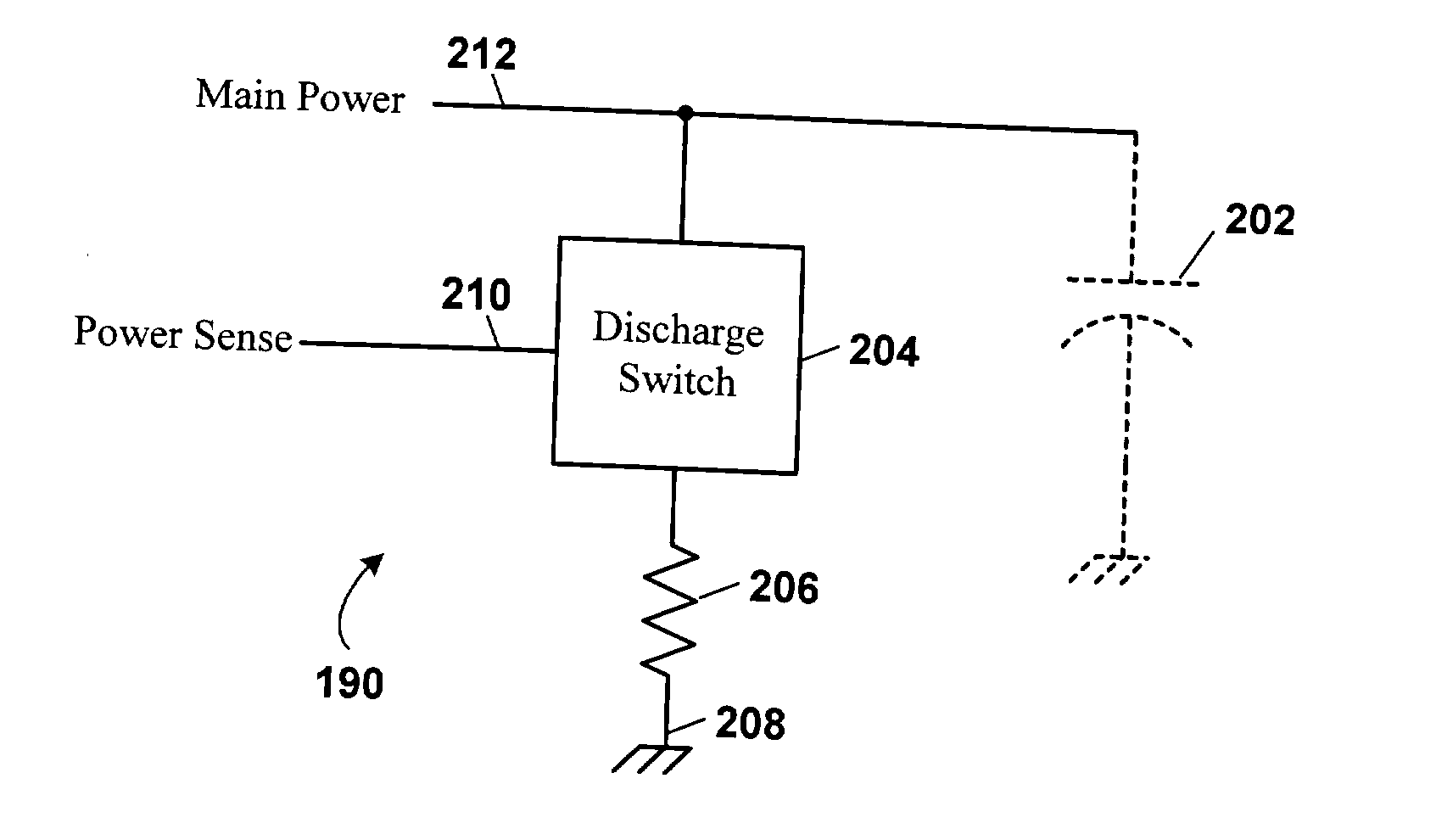Draining residual power from a voltage plane