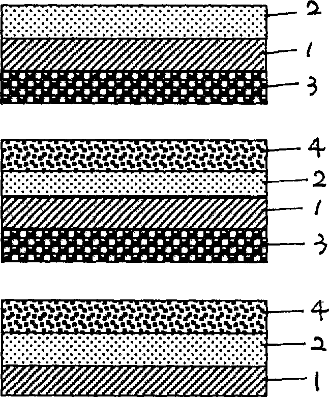 High non-transparent carbon-free duplicating paper and production thereof
