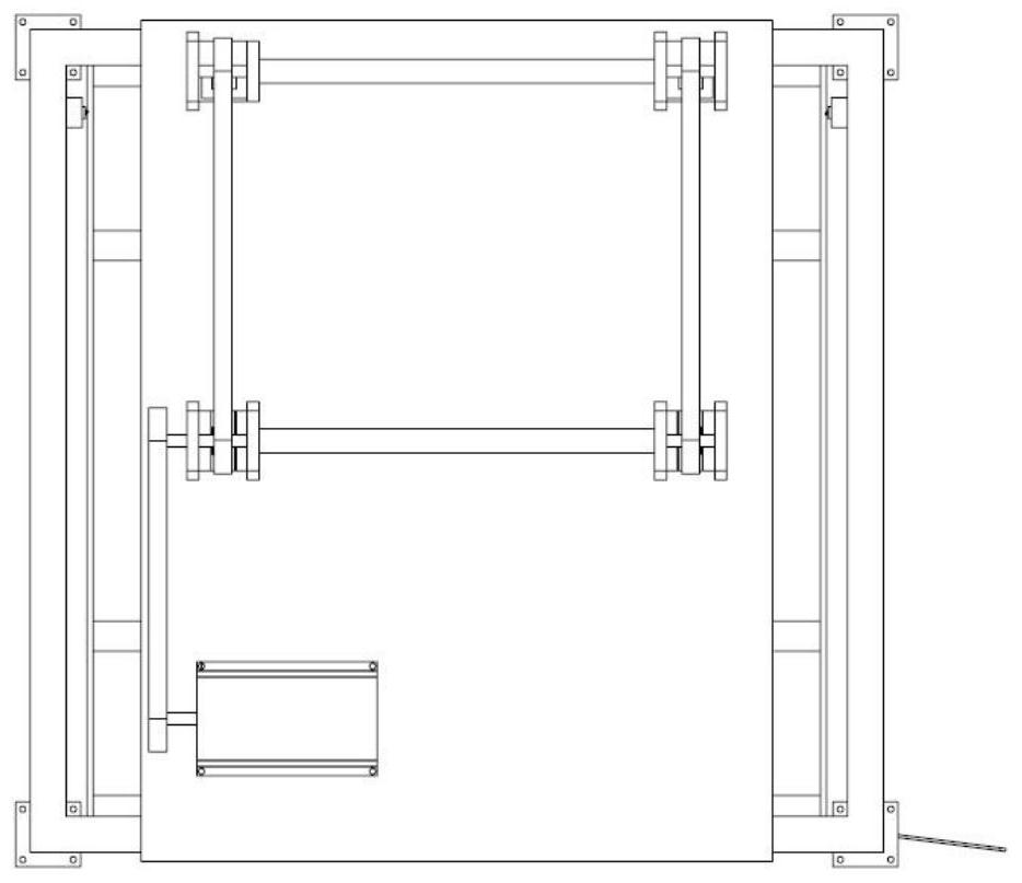 Automatic ultrasonic cleaning device for semiconductor chemical mechanical grinding precision part