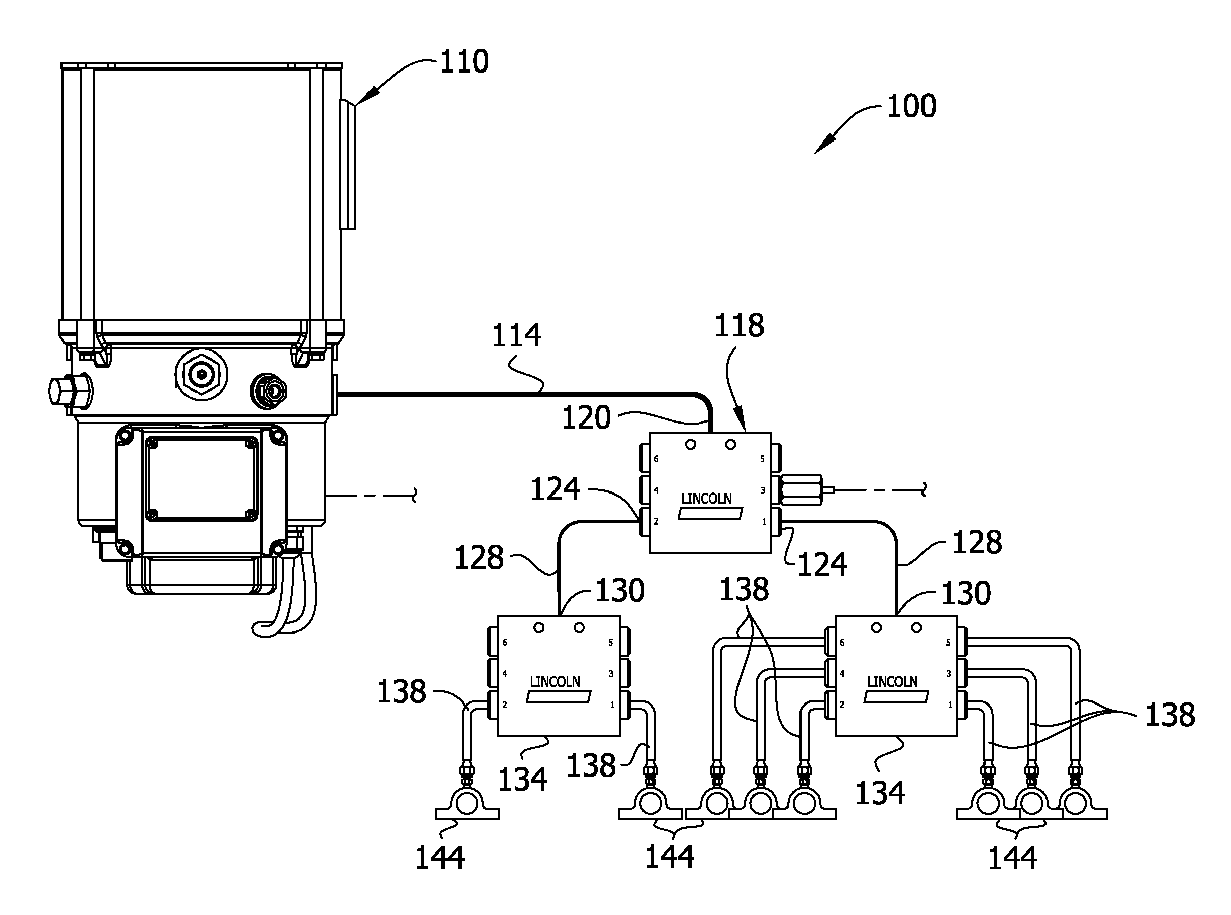 Apparatus and method for controlling a lubriation unit using flow rate feedback