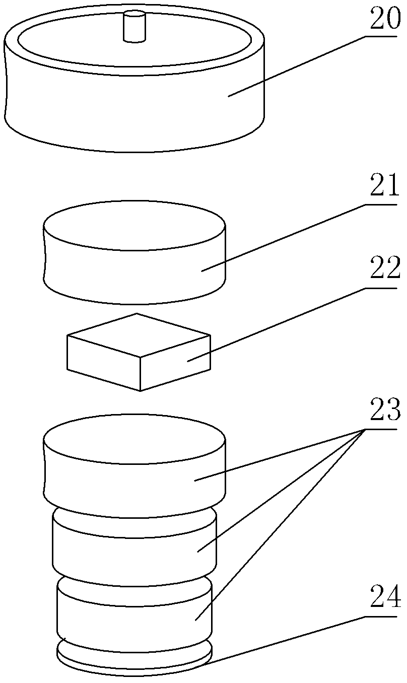 Base compacting device of dry-type transformer coil