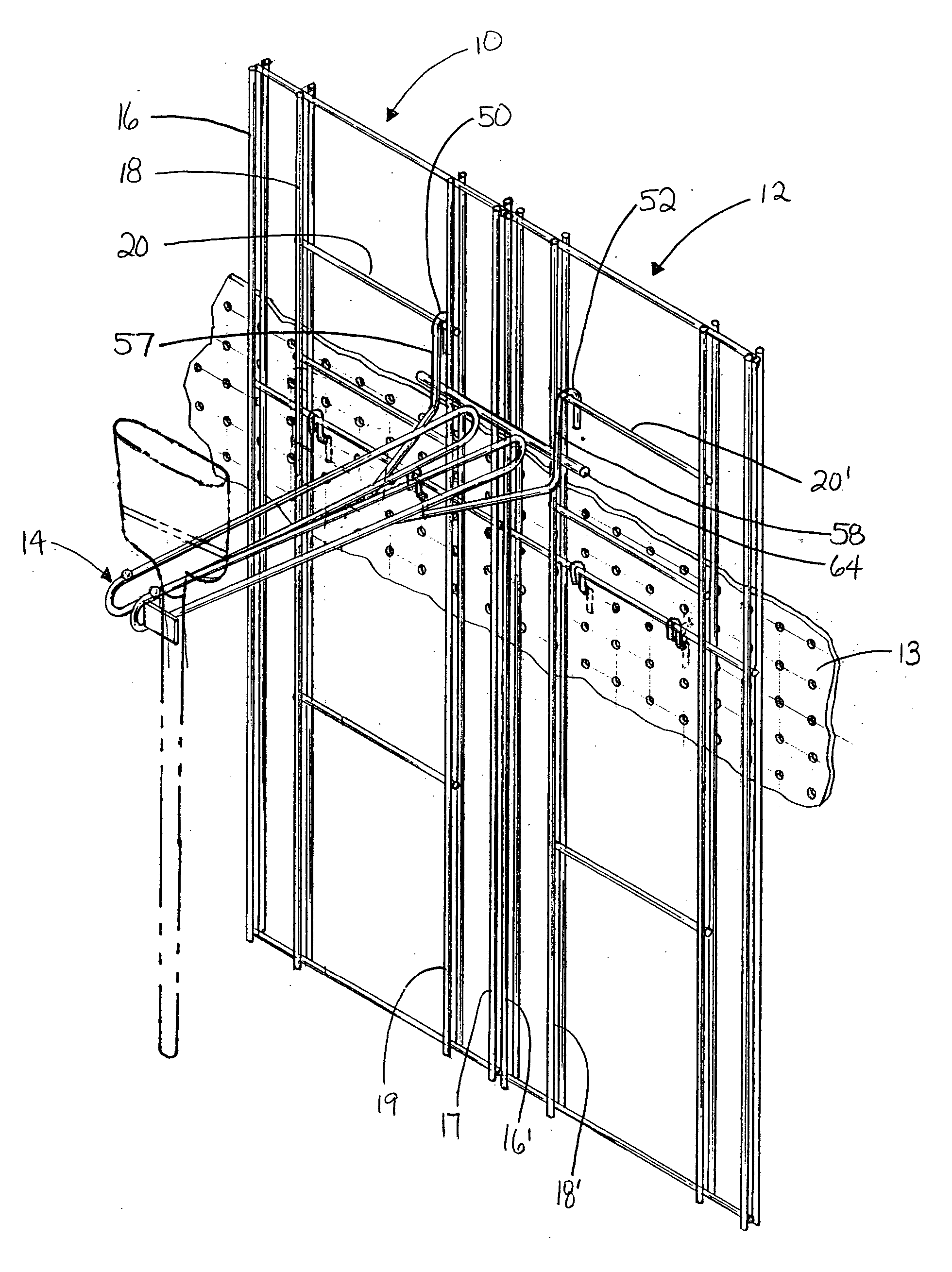 Display rack construction