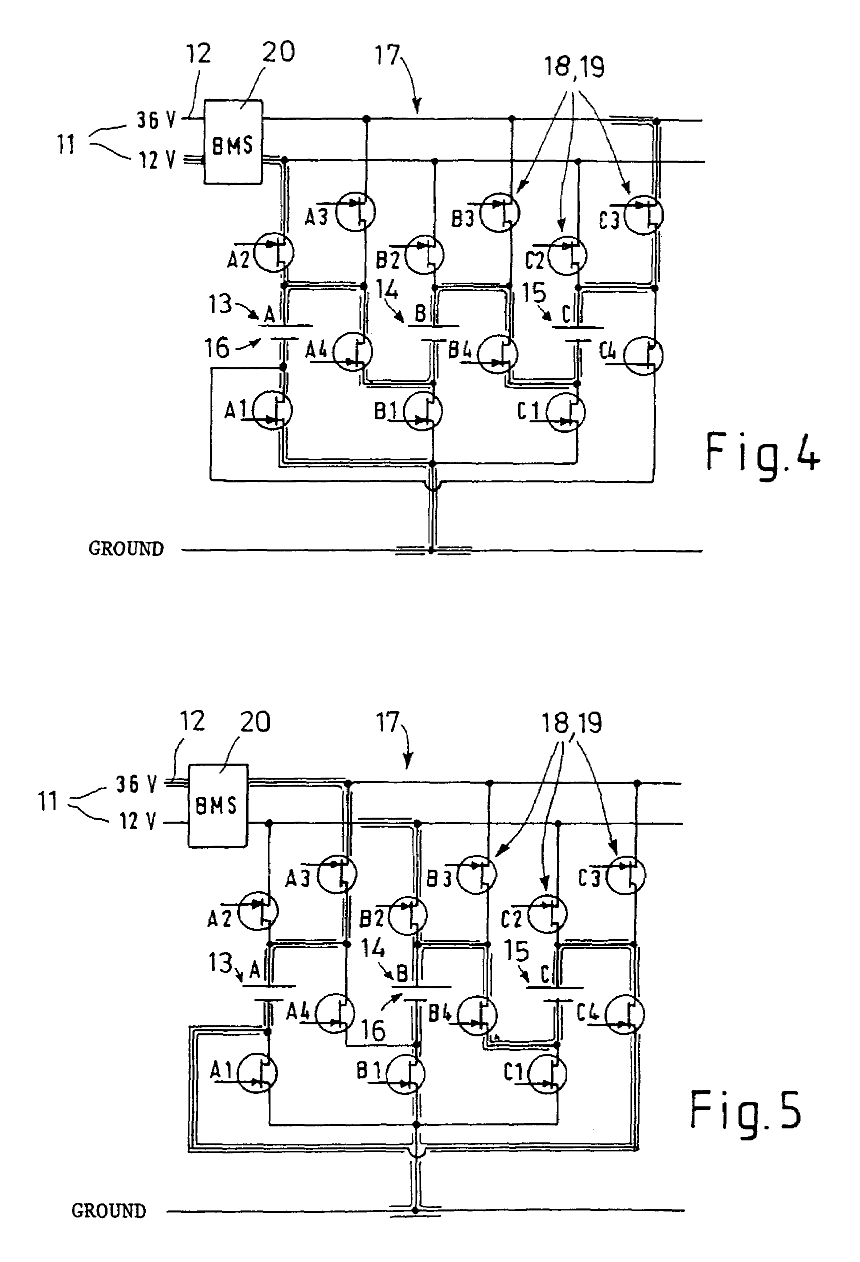 Multi-voltage power supply system and method for operating same