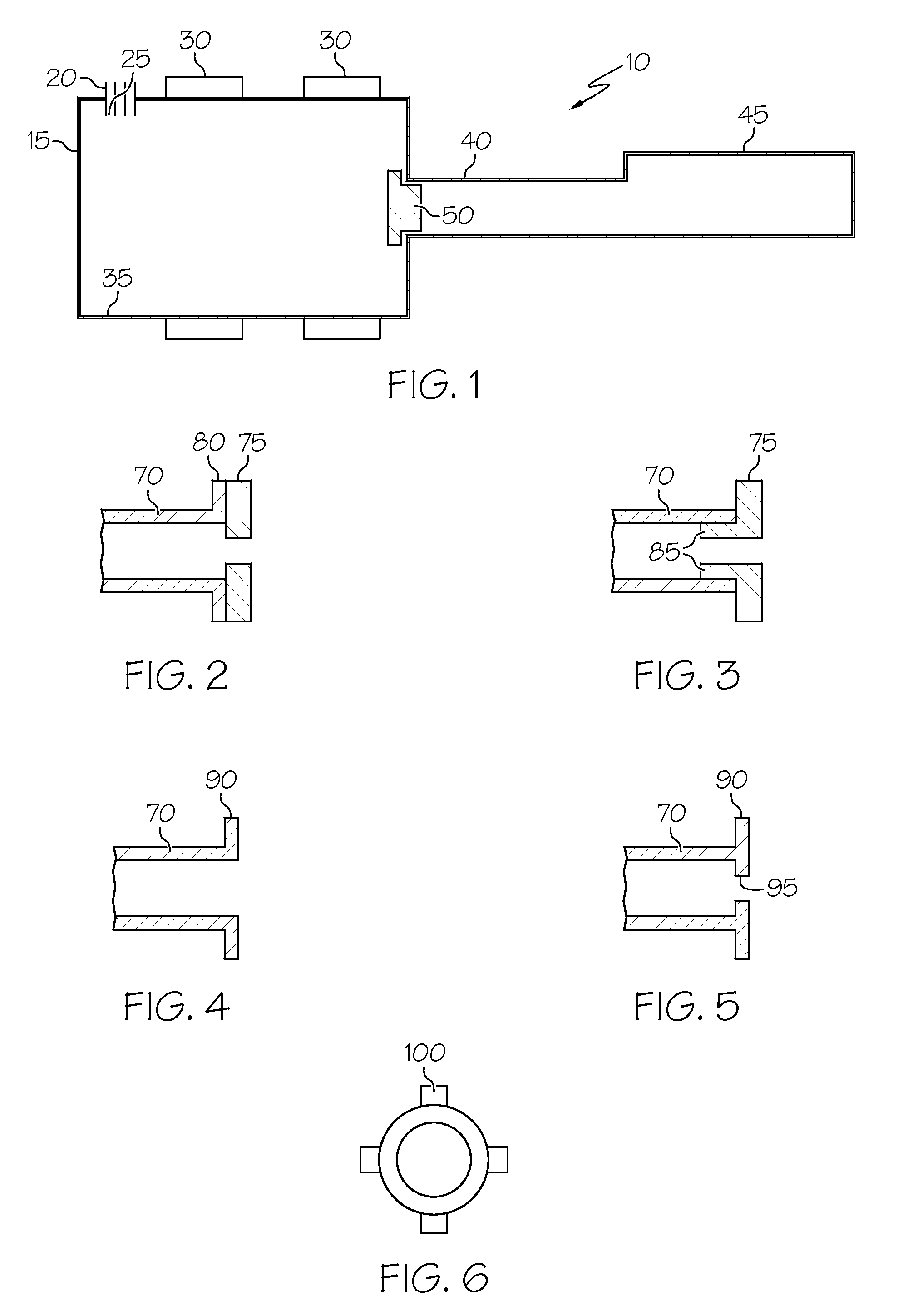 Evaporator with internal restriction