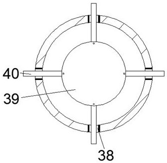 Unmanned aerial vehicle fan blade replacing device