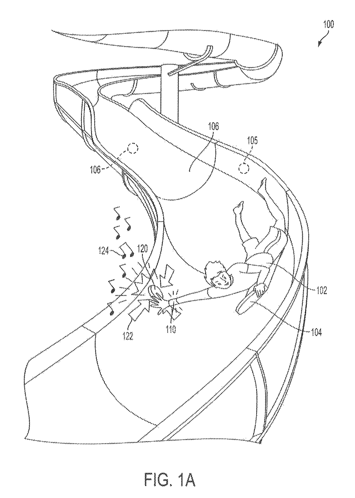 Interactive waterslide system and method