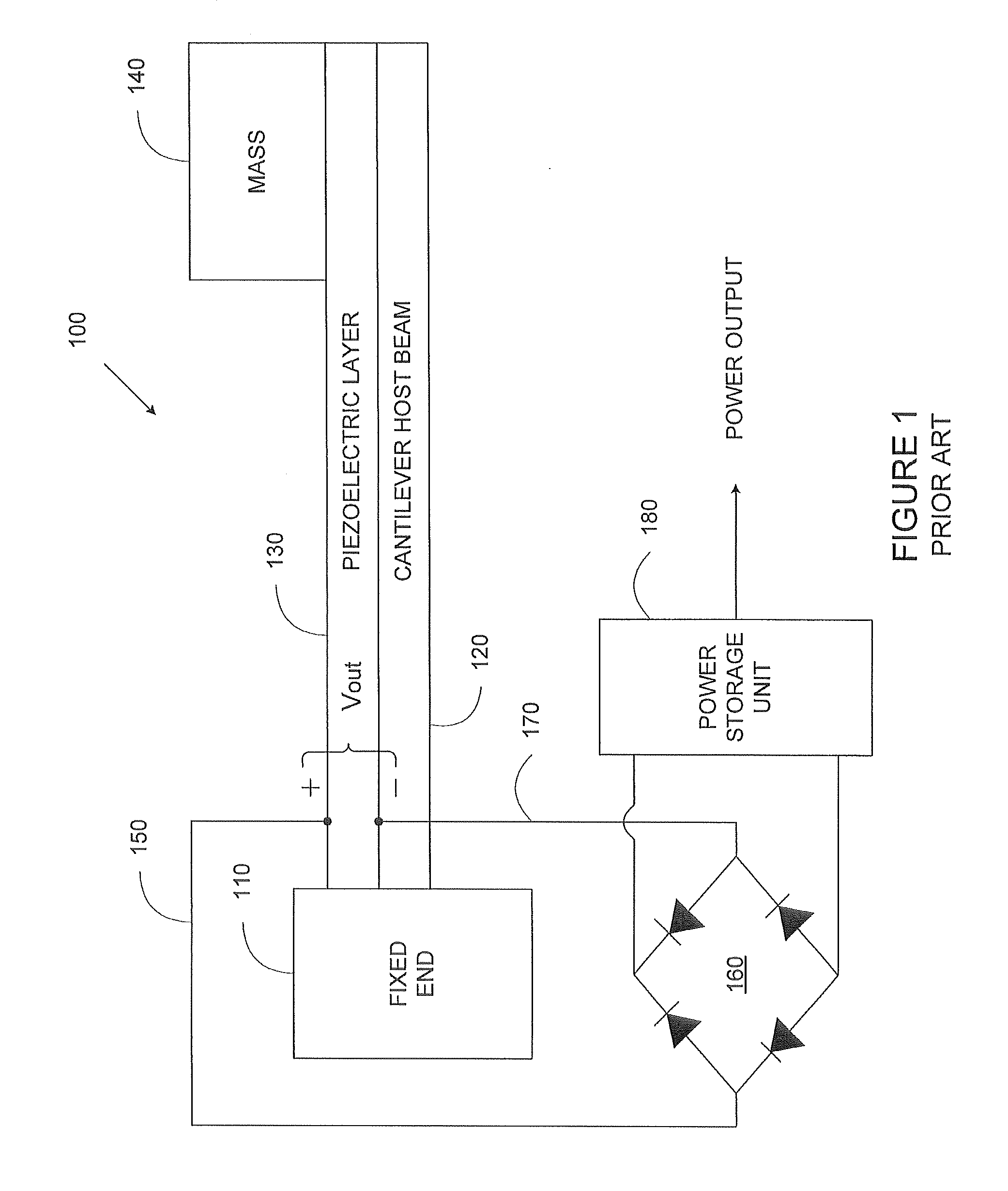 System and method for providing a piezoelectric electromagnetic hybrid vibrating energy harvester