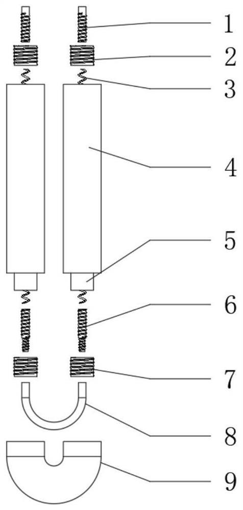 High-voltage fused salt electric heater filled with solid aluminum oxide