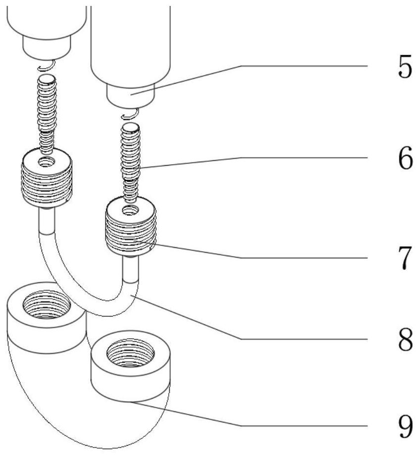 High-voltage fused salt electric heater filled with solid aluminum oxide