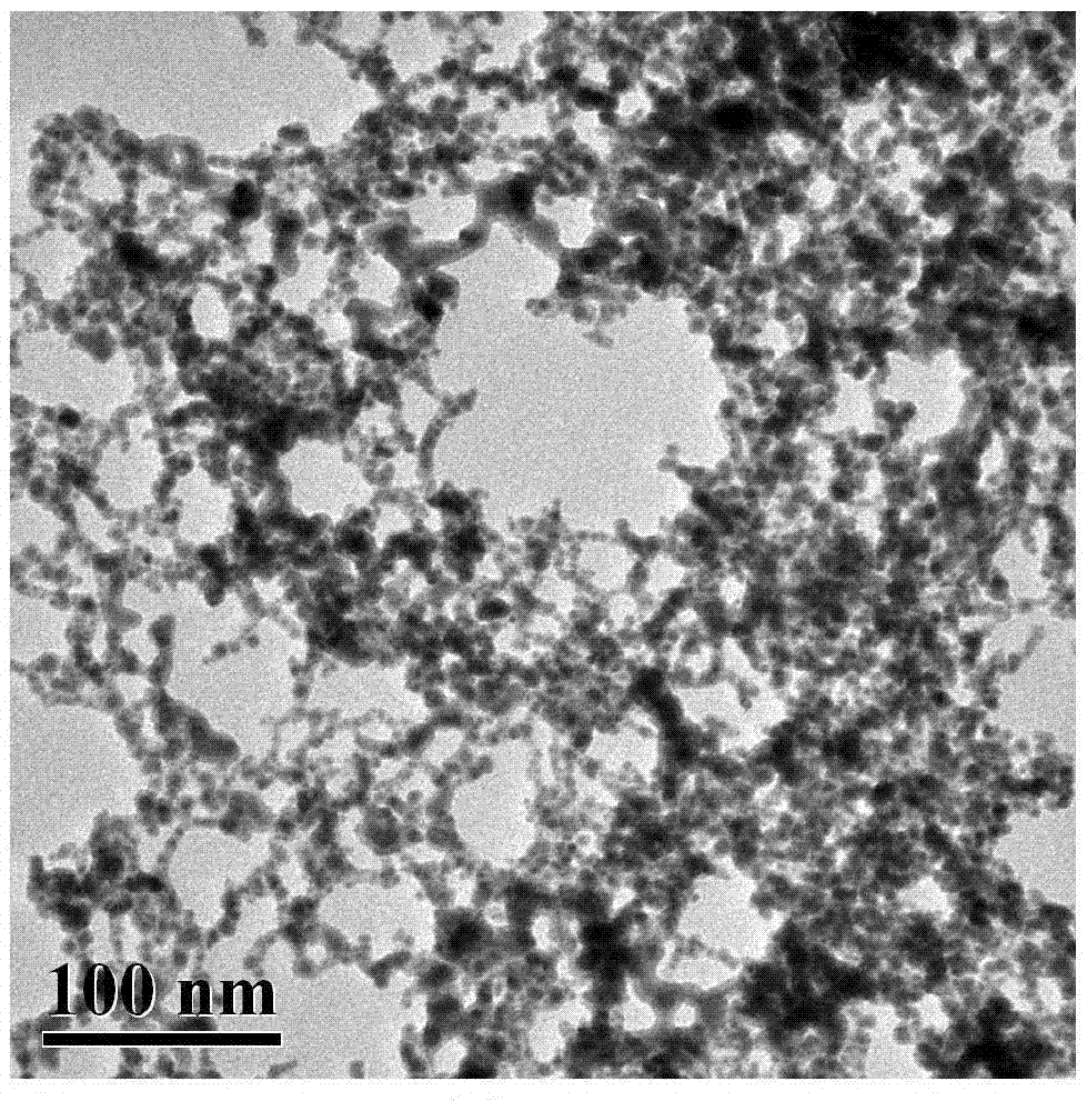 Indium-based two-component or three-component nanocatalyst as well as preparation and application thereof
