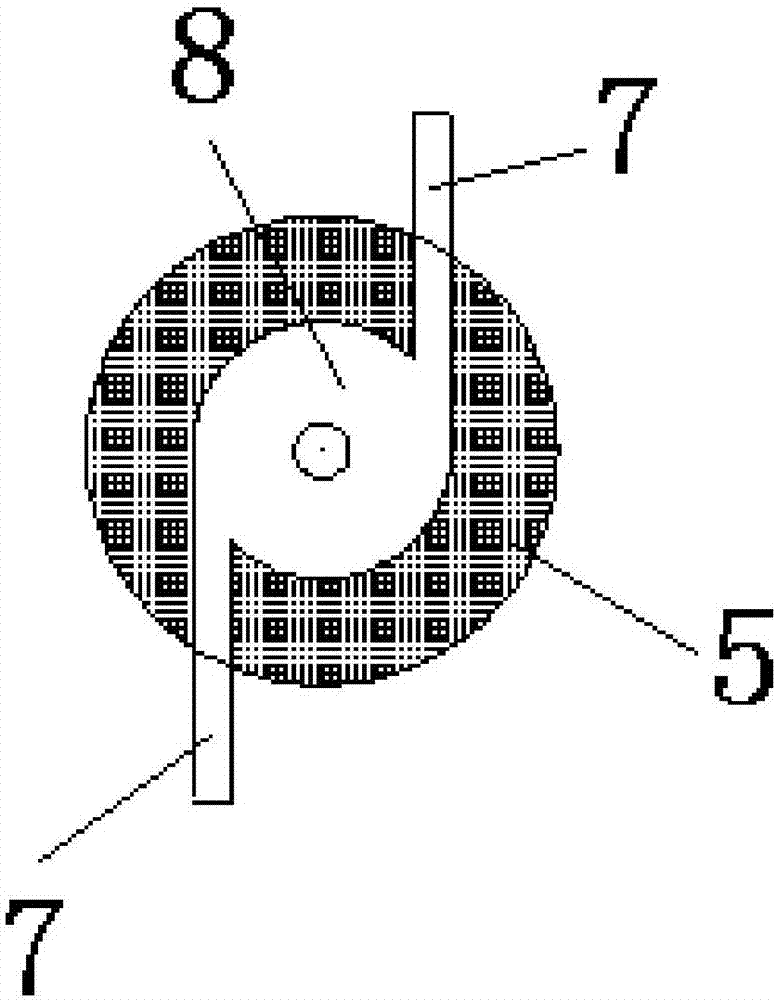 Powder material feeding device of alchlor generator