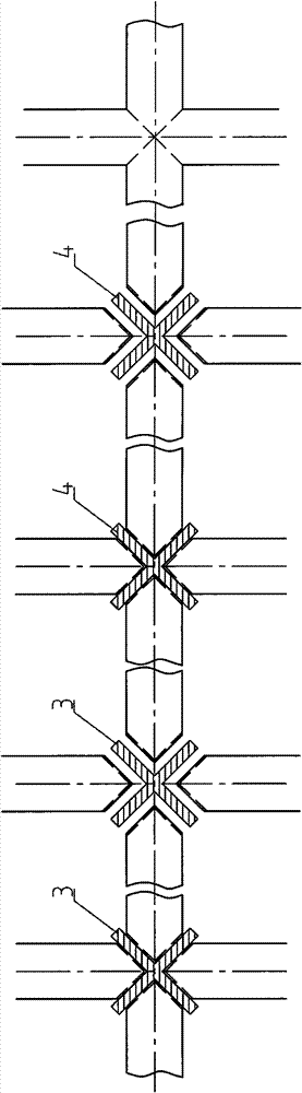 Plastic profile multi-position welding machine and welding method