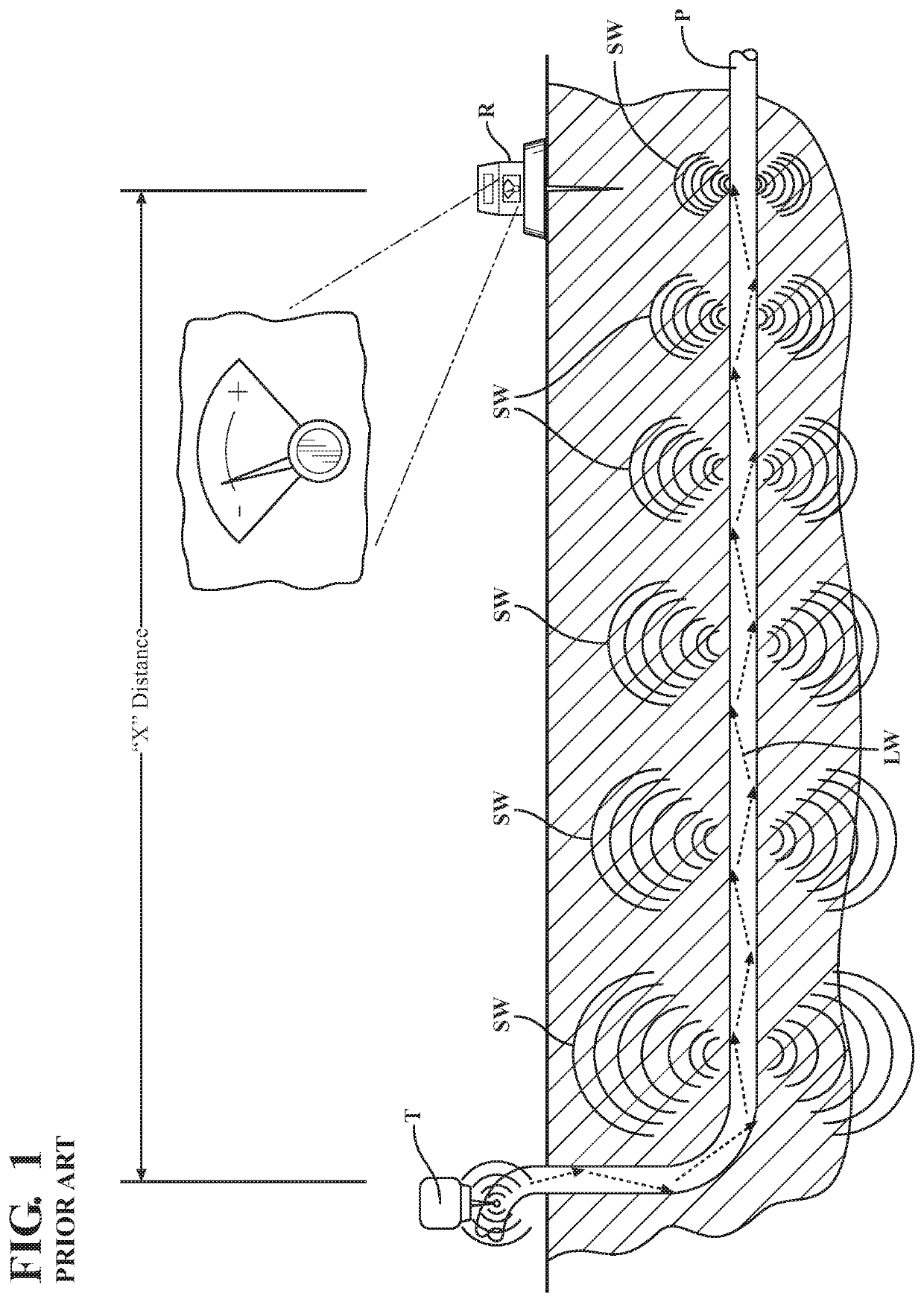 Non-metallic pipe locator