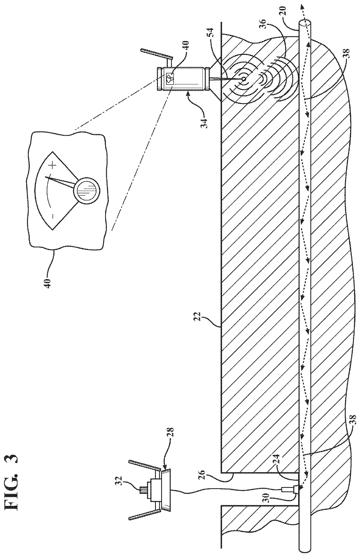 Non-metallic pipe locator