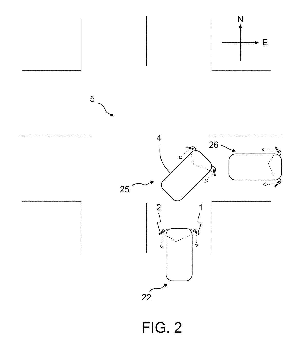 Image process based, dynamically adjusting vehicle surveillance system for intersection traffic