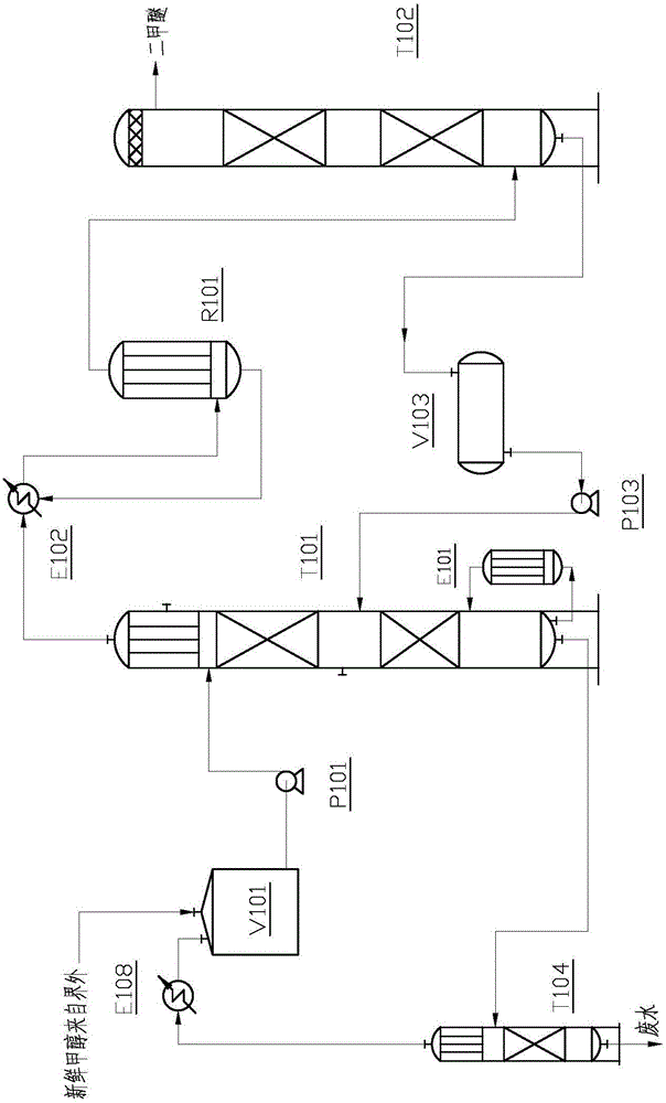 Method for co-production of sodium methoxide through methanol gas phase dehydration dimethyl ether manufacturing device and device thereof