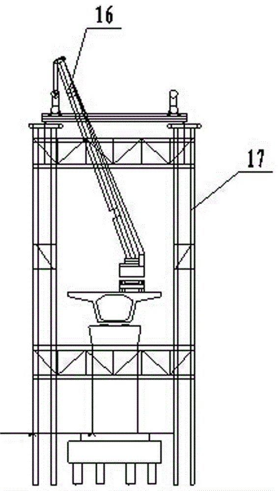 A construction method of continuous tie-rod steel pipe arch bridge