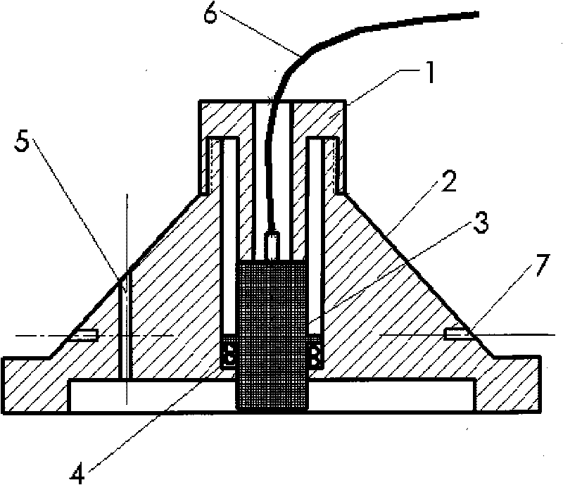 Ultrasonic flaw detection auxiliary device and operating method thereof