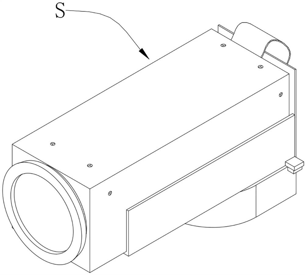 Camera with anti-interference function for public security system