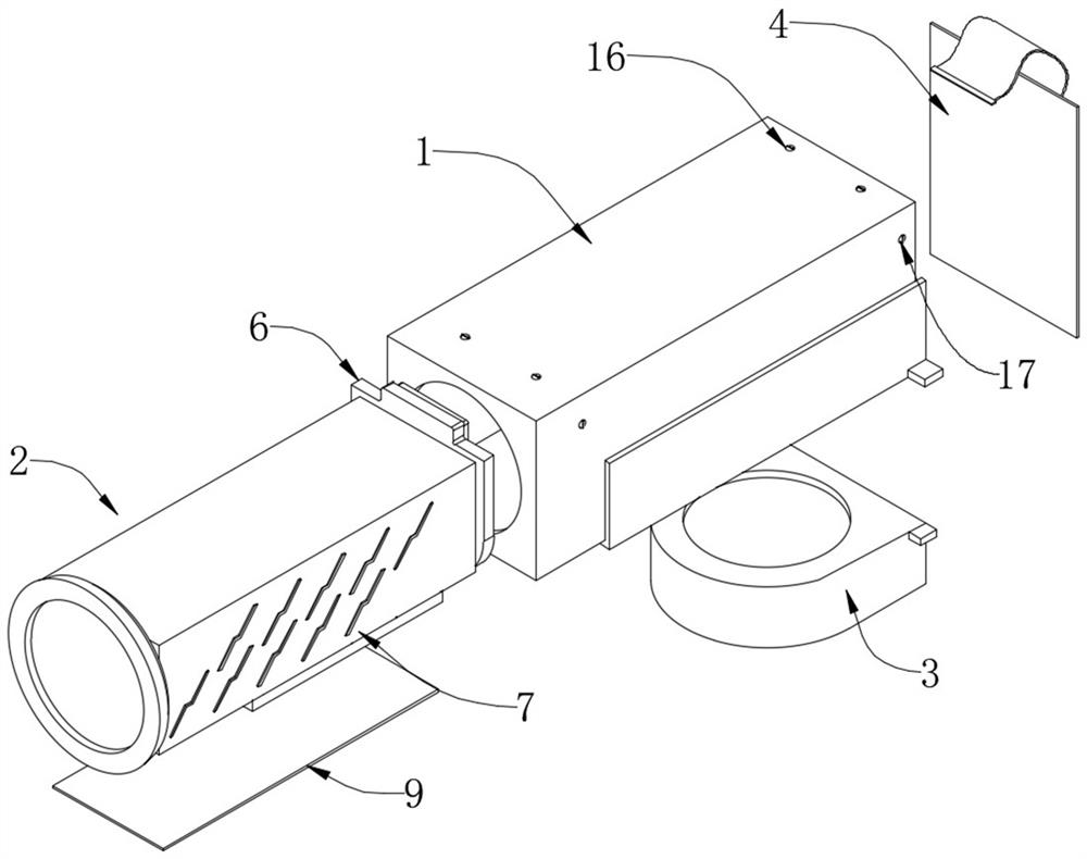 Camera with anti-interference function for public security system